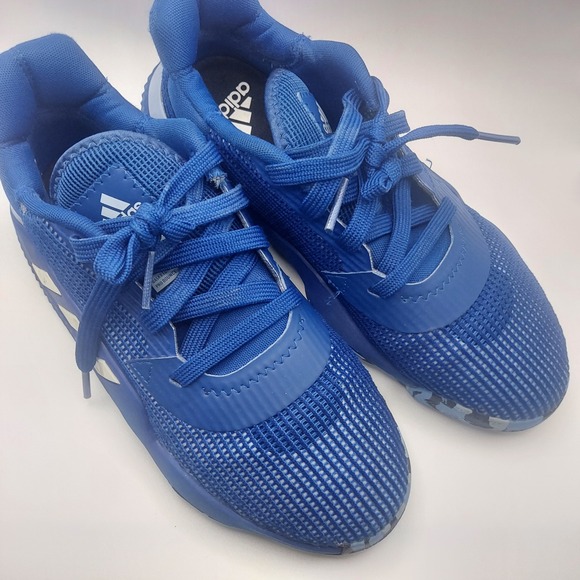 Adidas Pro Bounce 2019 Blue Athletic‎ Running Shoes Sneakers Mens Size 7.5